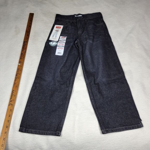 Wrangler Jeans Boys Regular Black Size 8 Regular Denim Pants Kids Kid School Boy - Picture 7 of 16